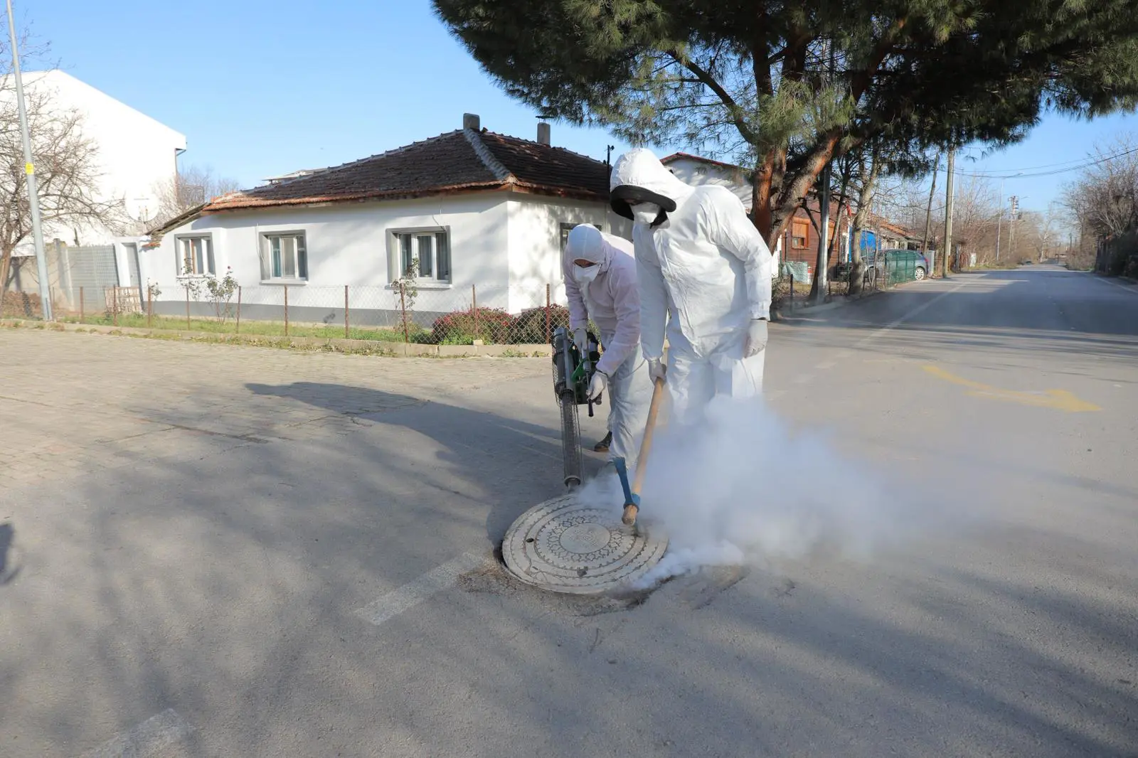 EDİRNE BELEDİYESİ YAZ AYLARI ÖNCESİ HAŞEREYLE MÜCADELE ÇALIŞMALARINI BAŞLATTI galeri görseli